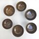 Lot 6 bols tripodes terre cuite forme anthropomorphe