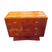 Art deco chest of drawers in lemon tree