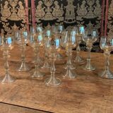 Suite of 12 Moselle wine glasses