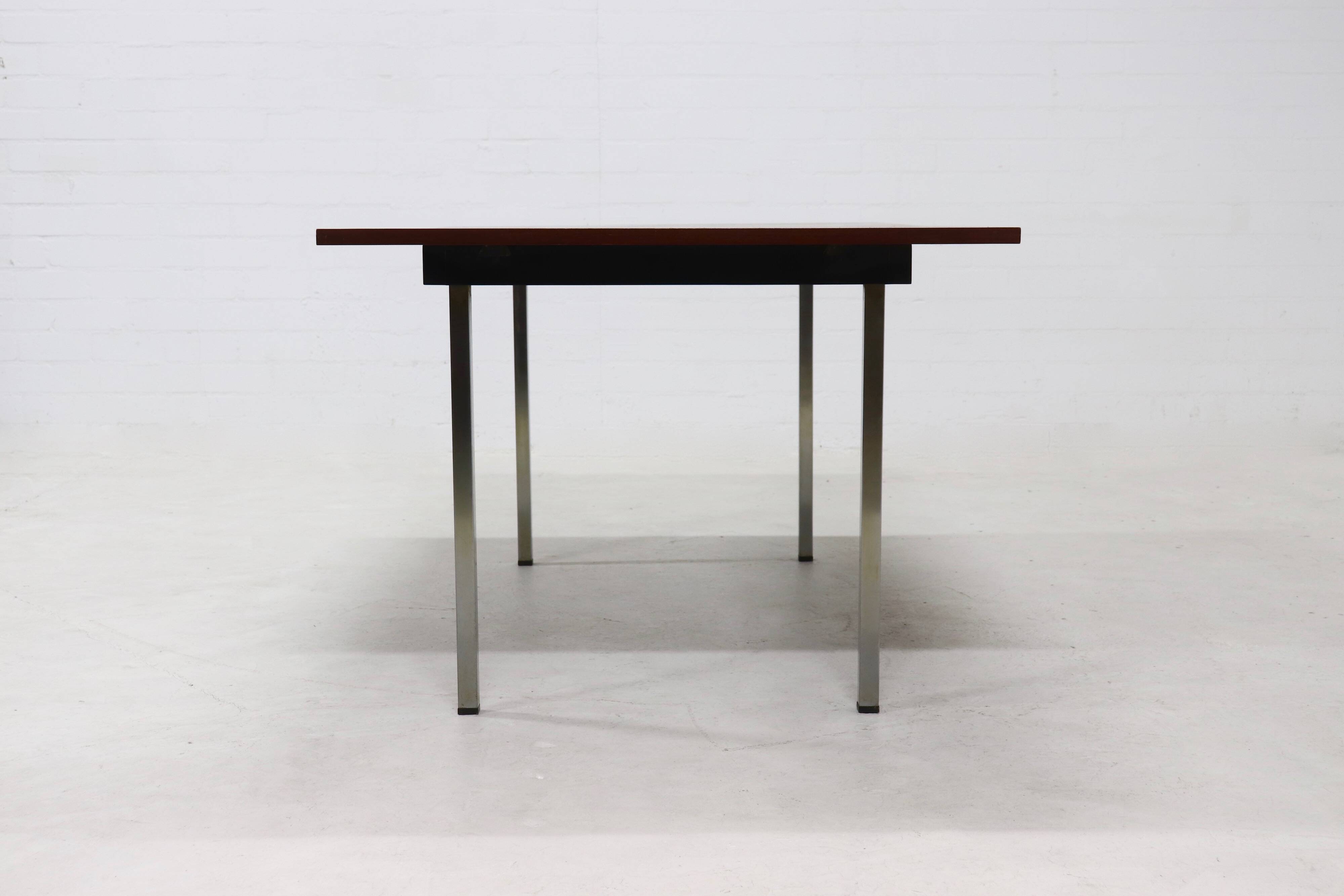 Extendable dining table by Alfred Hendrickx for Belform Belgium 1960s