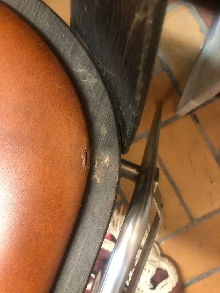 Set of 4 chairs model Barrel Manhattan circa 1970