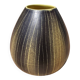 Saint-Clément Vintage Ovoid Vase – 1950s/60s Ceramic – Numbered