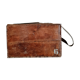 Compartmentalized old wooden chest