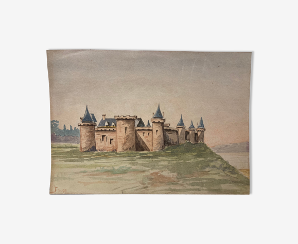 Aquarelle vintage