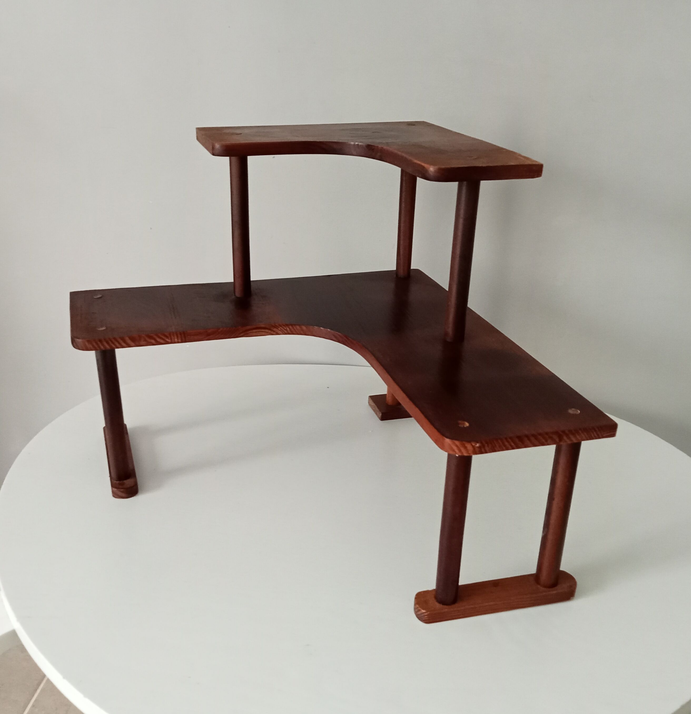 Vintage wooden shelf