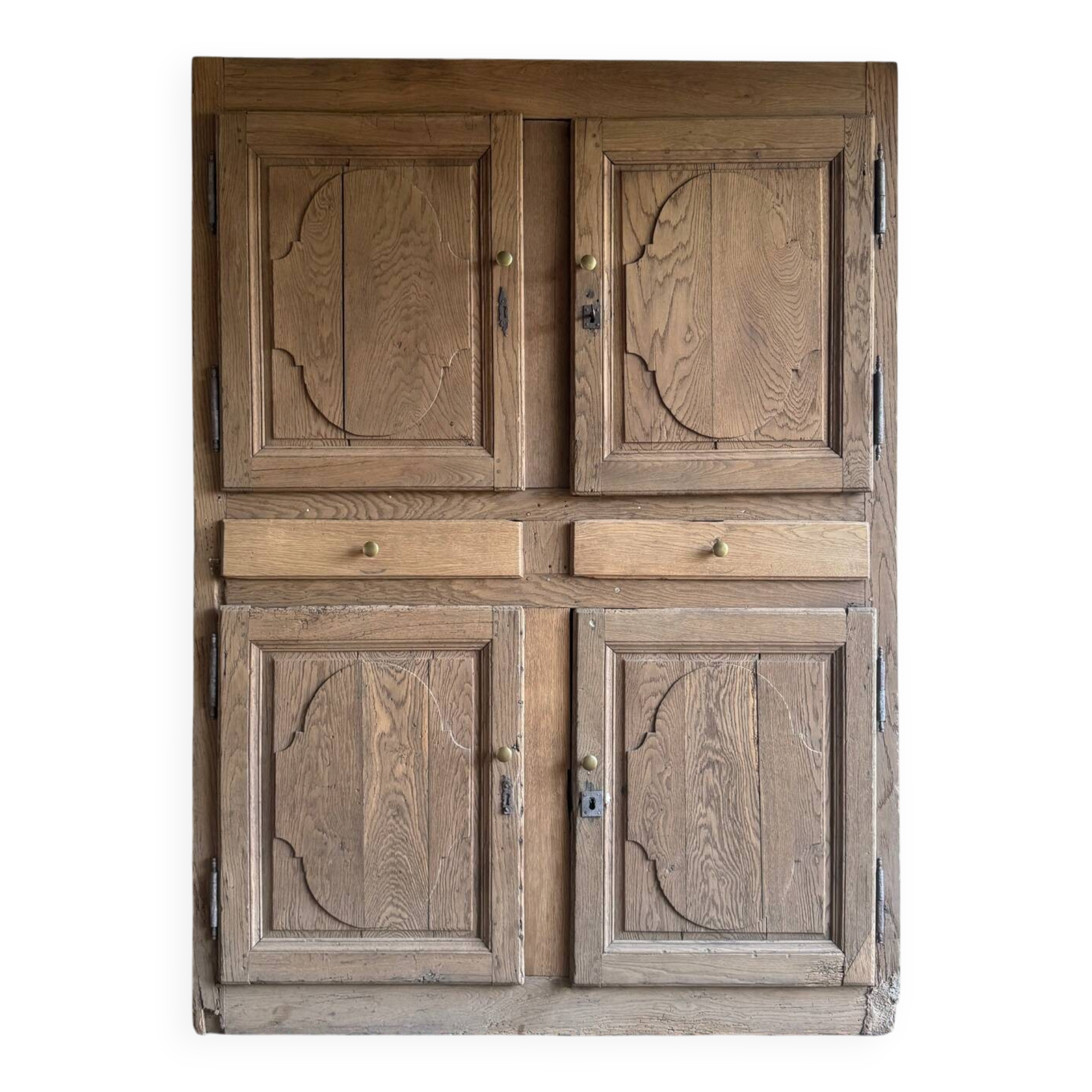 The rustic oak dresser