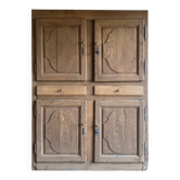 The rustic oak dresser