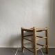 Old mulched farm tabouret