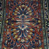 Persian Hand Knotted Half Silk Rug, mid 20th century.