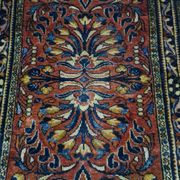 Persian Hand Knotted Half Silk Rug, mid 20th century.