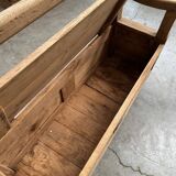 Banc coffre en chêne massif