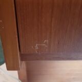 Pair of bright vintage bedside