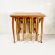 Set of Mid Century tables, designed by P. Hundevad, Novy domov, Czechoslovakia, 1960s.