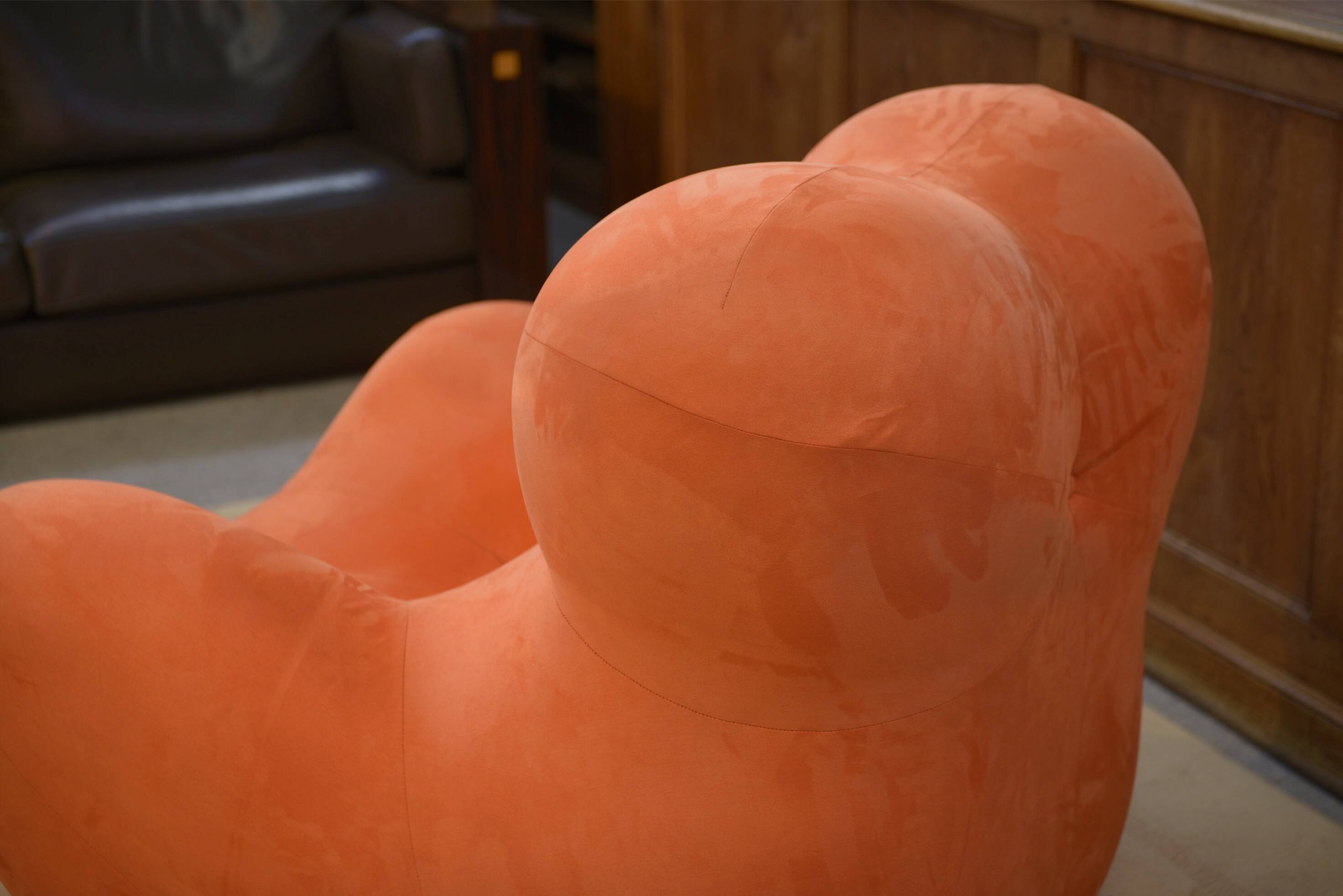 "Mamma" armchair with footrest by Gaetano Pesce