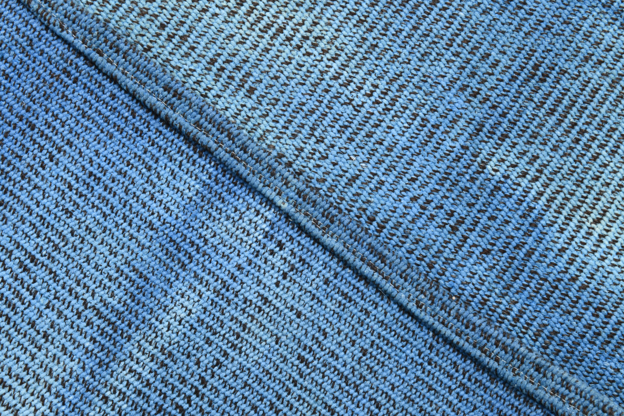 Blue vintage rug 209x294cm