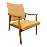 Fully Restored Vintage Armchair from Czechoslovakia 1960’s