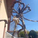 Art Deco pendant chandelier