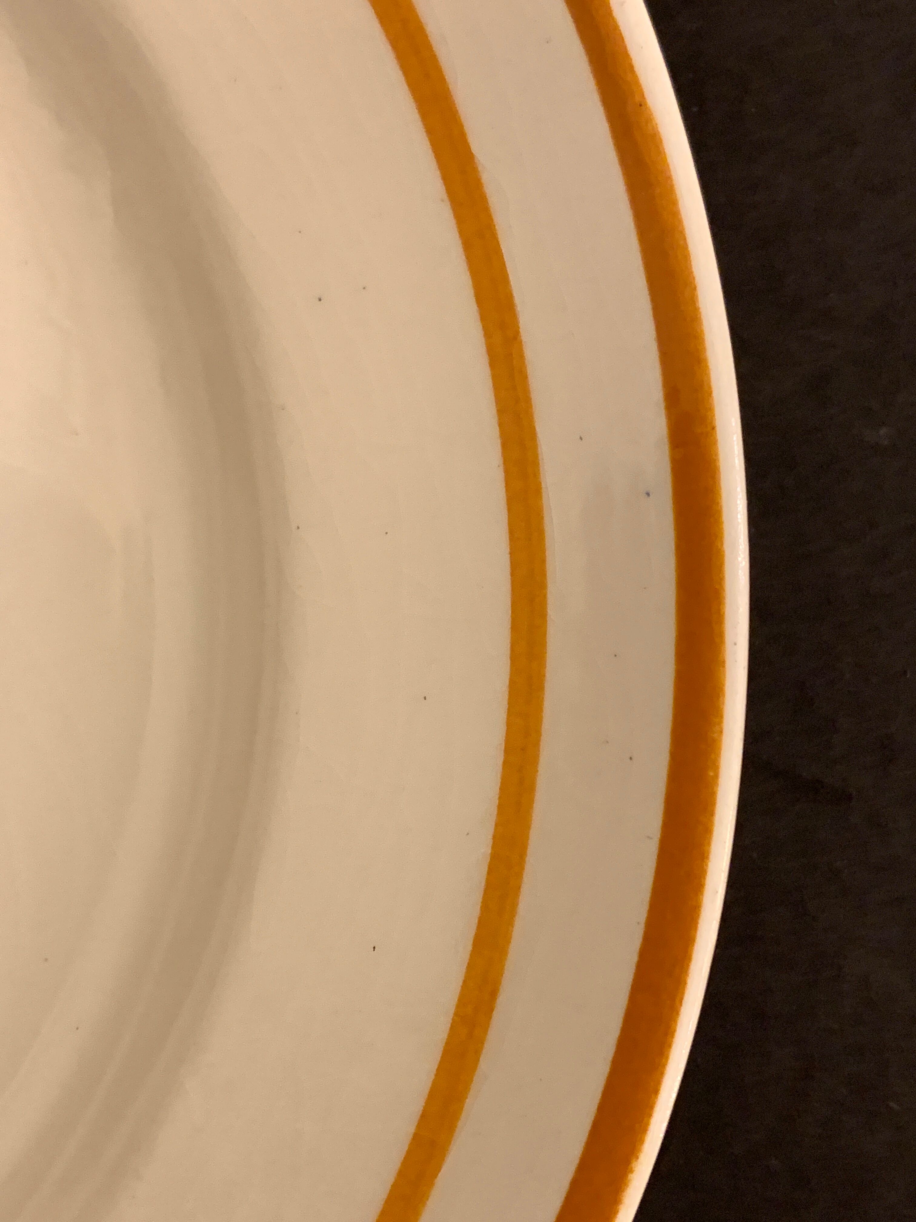 10 flat plates model Fleuri, HBCM, 1950