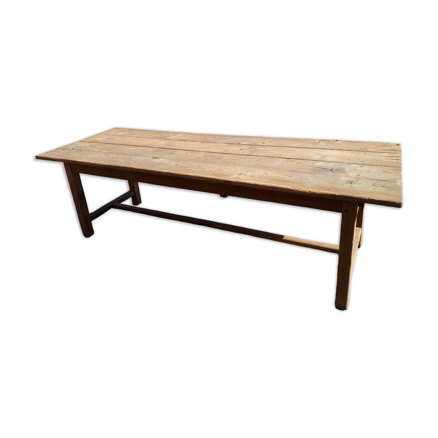 Table farm raw wood