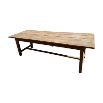 Table farm raw wood