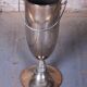 Art Deco Standing Champagne Cooler in Silver-Plated Metal, France, 1920s