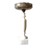 Lampe de table française Louis XVI en marbre