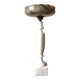 Lampe de table française Louis XVI en marbre