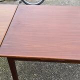 Vintage teak extendable dining table