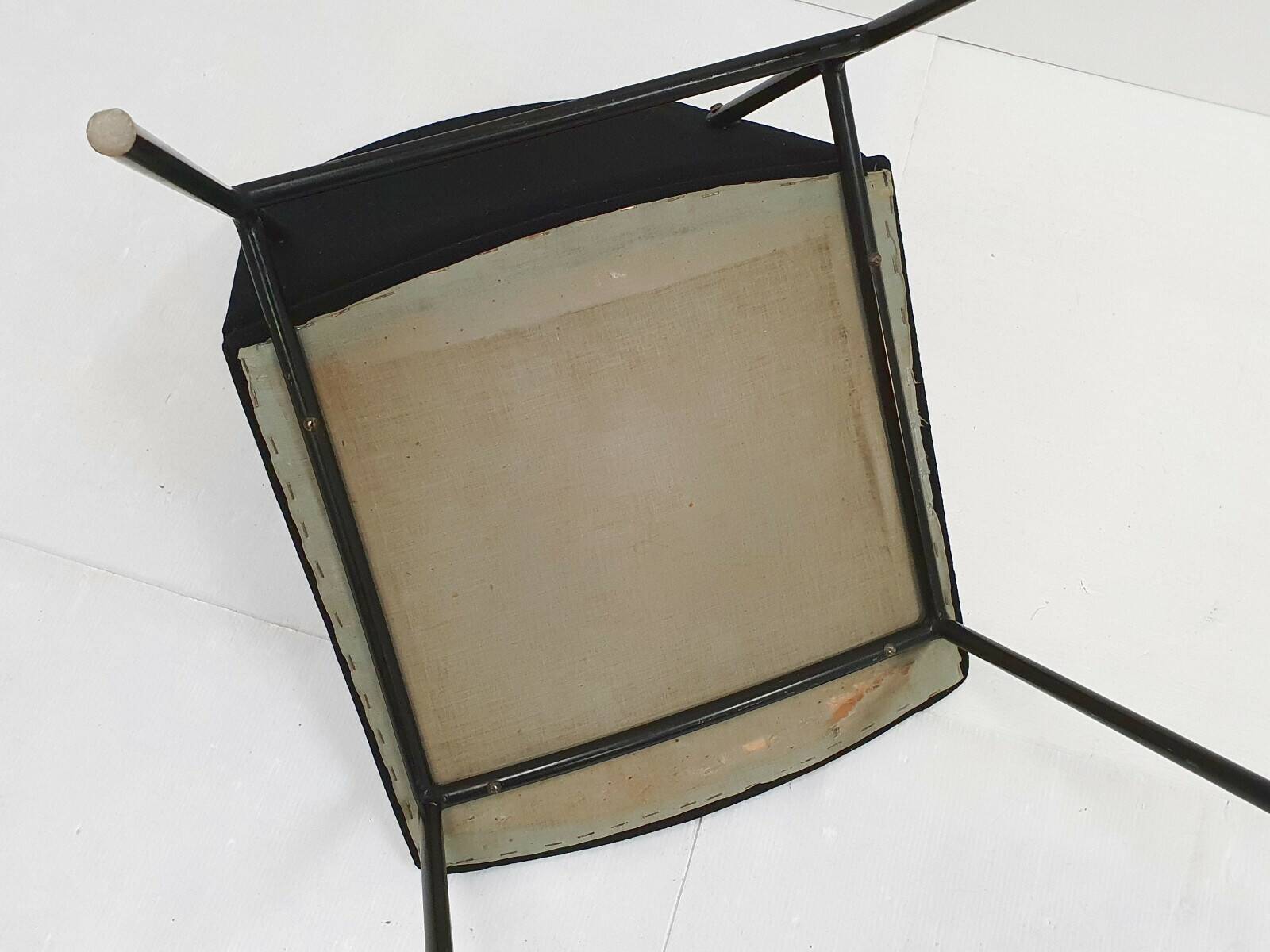 Rare 1950s vintage chair by pierre guariche for huchers minvielle 50s