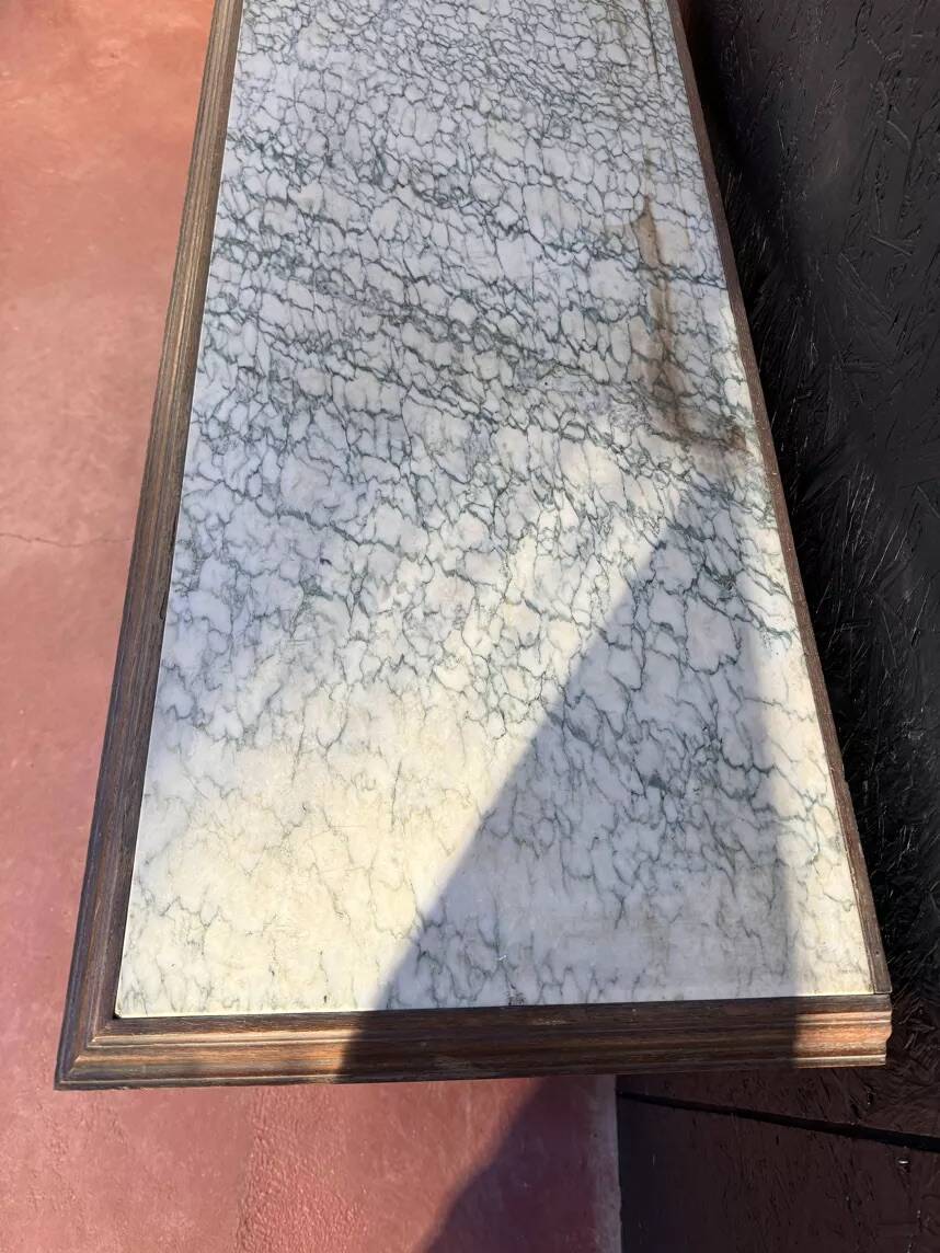 Solid oak sideboard - 1950s