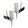 Pair of 50s rockabilly wall sconces