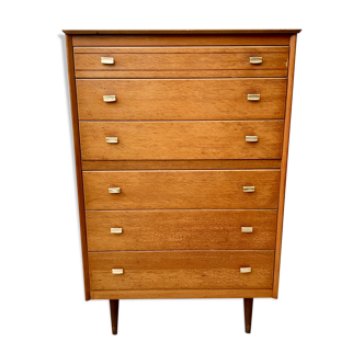 Vintage Chest of Bedroom Drawers by Lebus #D192
