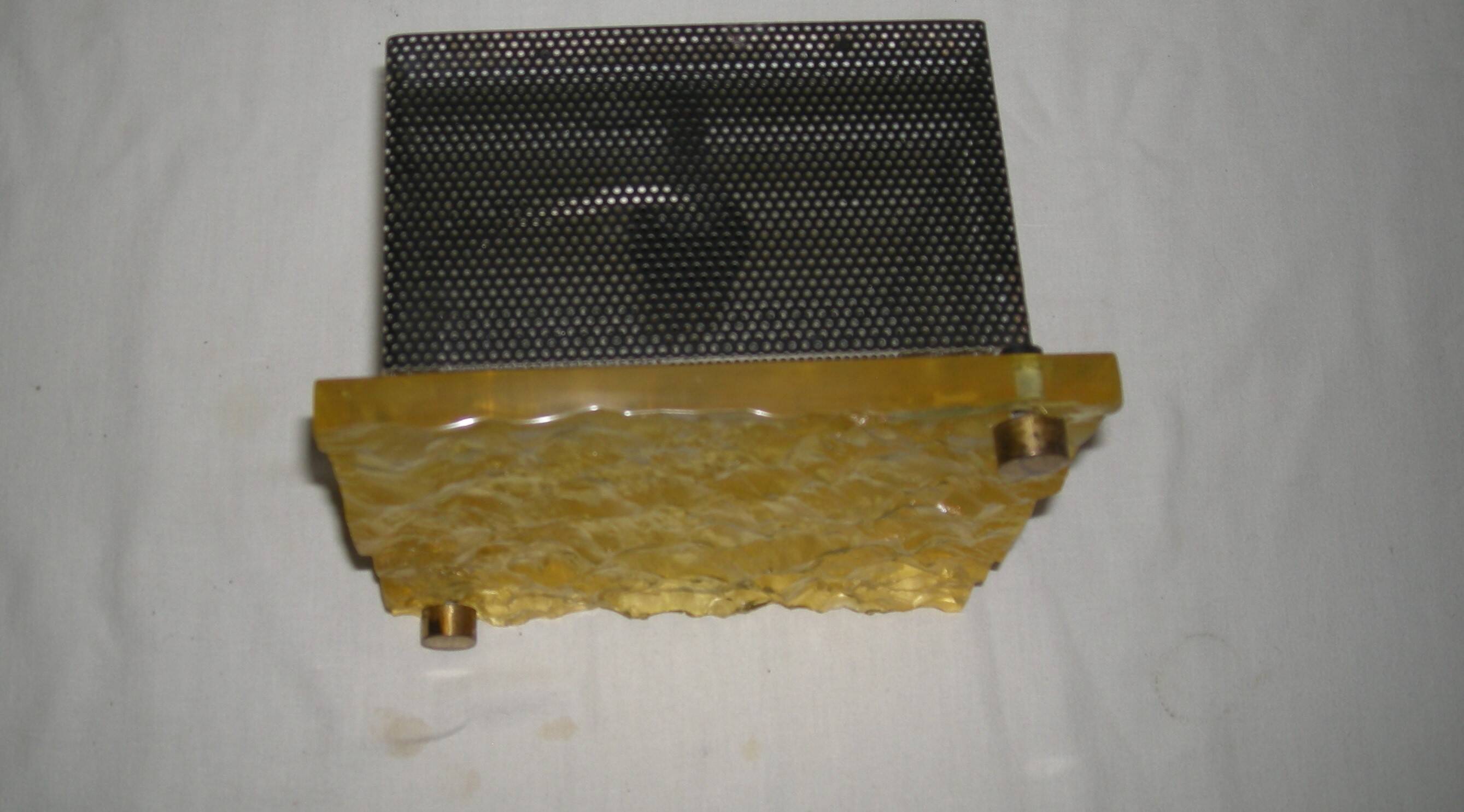 Perforated wall light Dallux - Polydécor from the 1960s