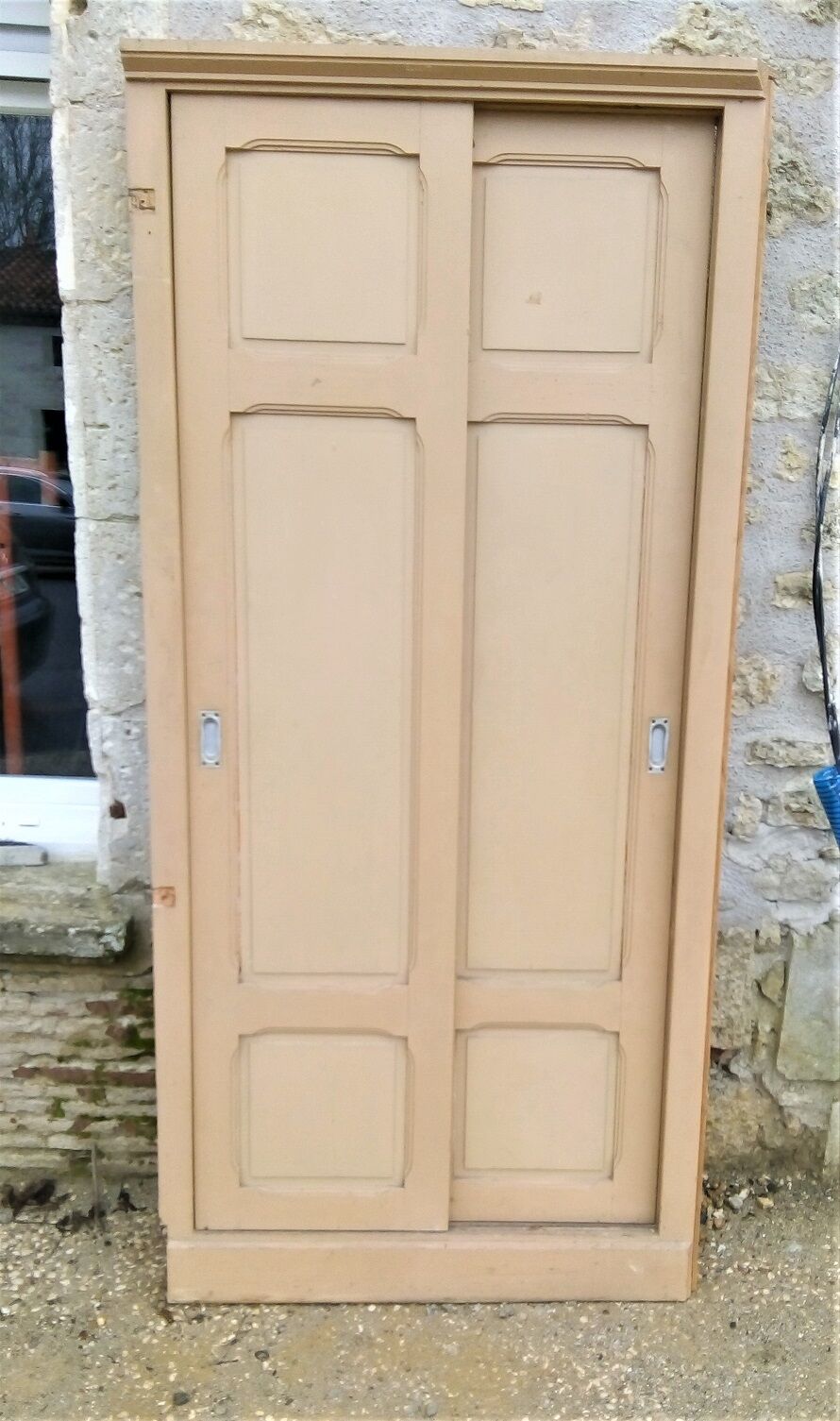 Paire de portes de placard parisien