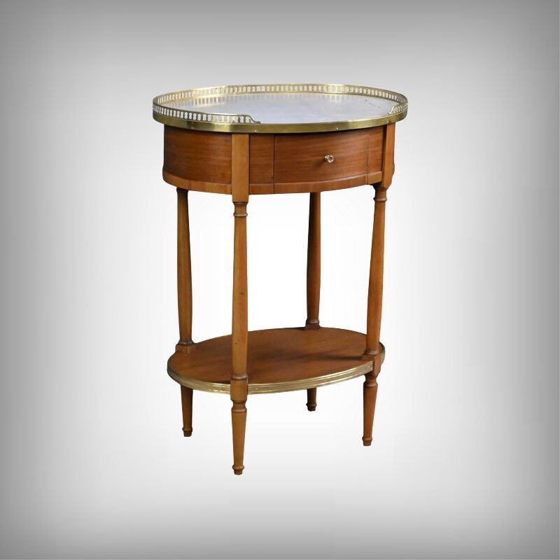 Mahogany coffee table, Louis XVI style – 2nd half of the 19th century
