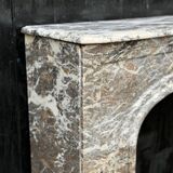 Regency Fireplace in Grey Ardennes Marble, 18th Century