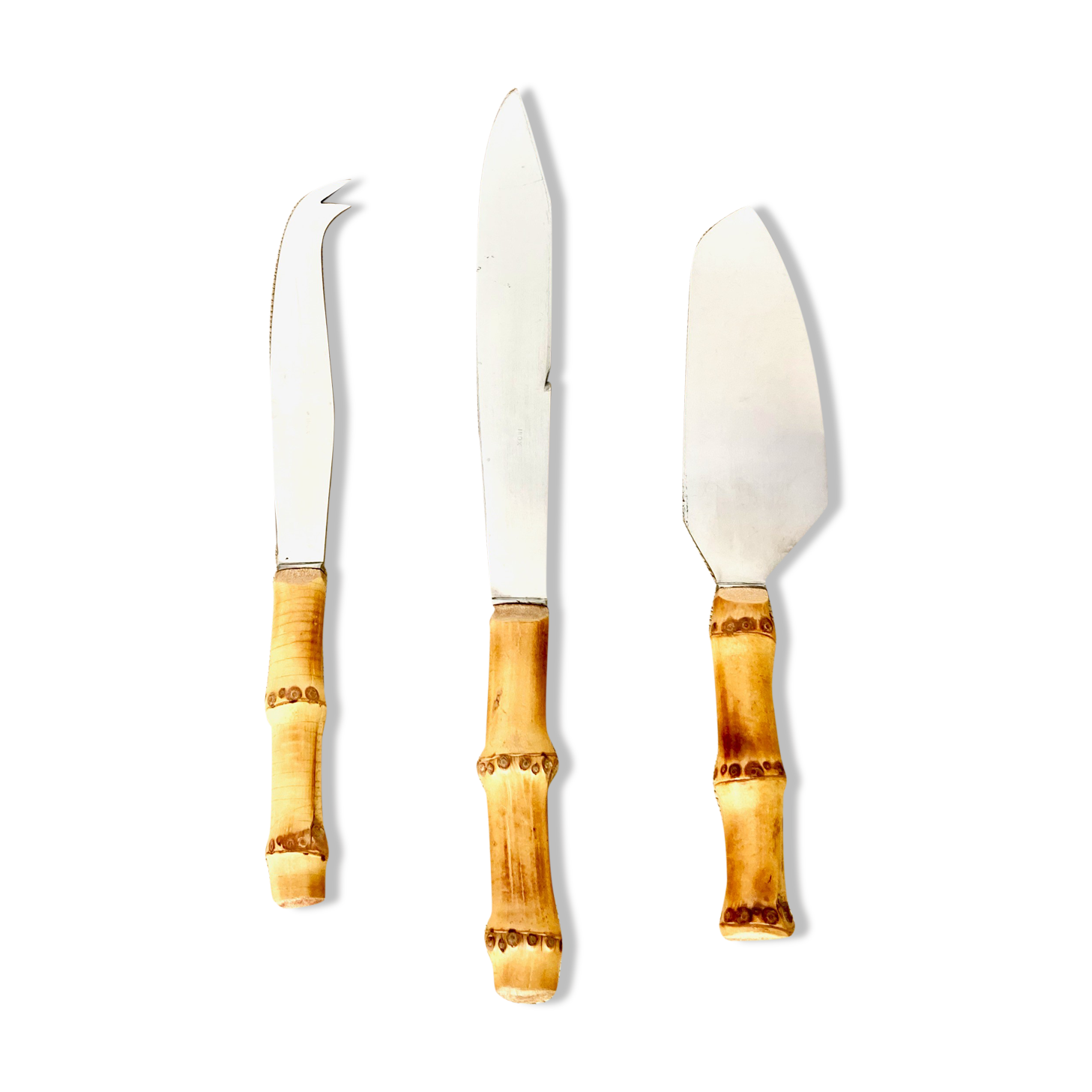 Bamboo serving cutlery