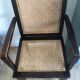Fauteuil vintage cannage