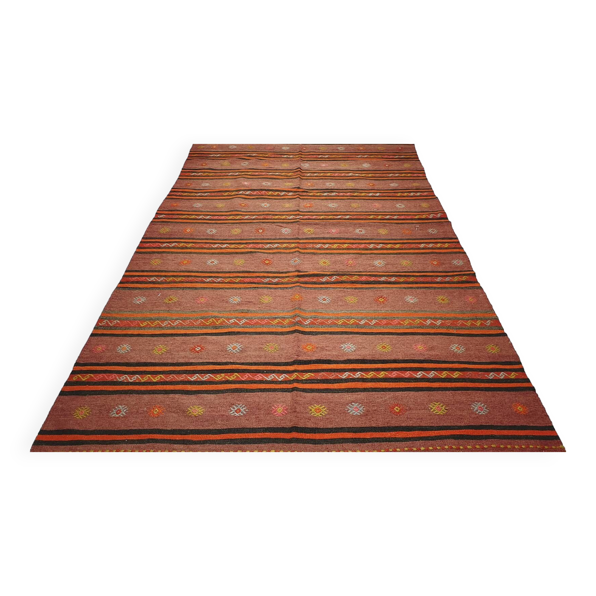 Turkish kilim rug, 309x172 cm