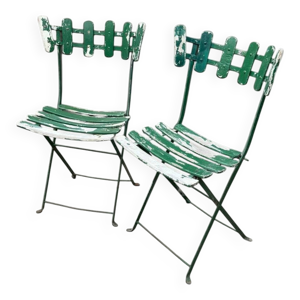 paire de chaises bistrots
