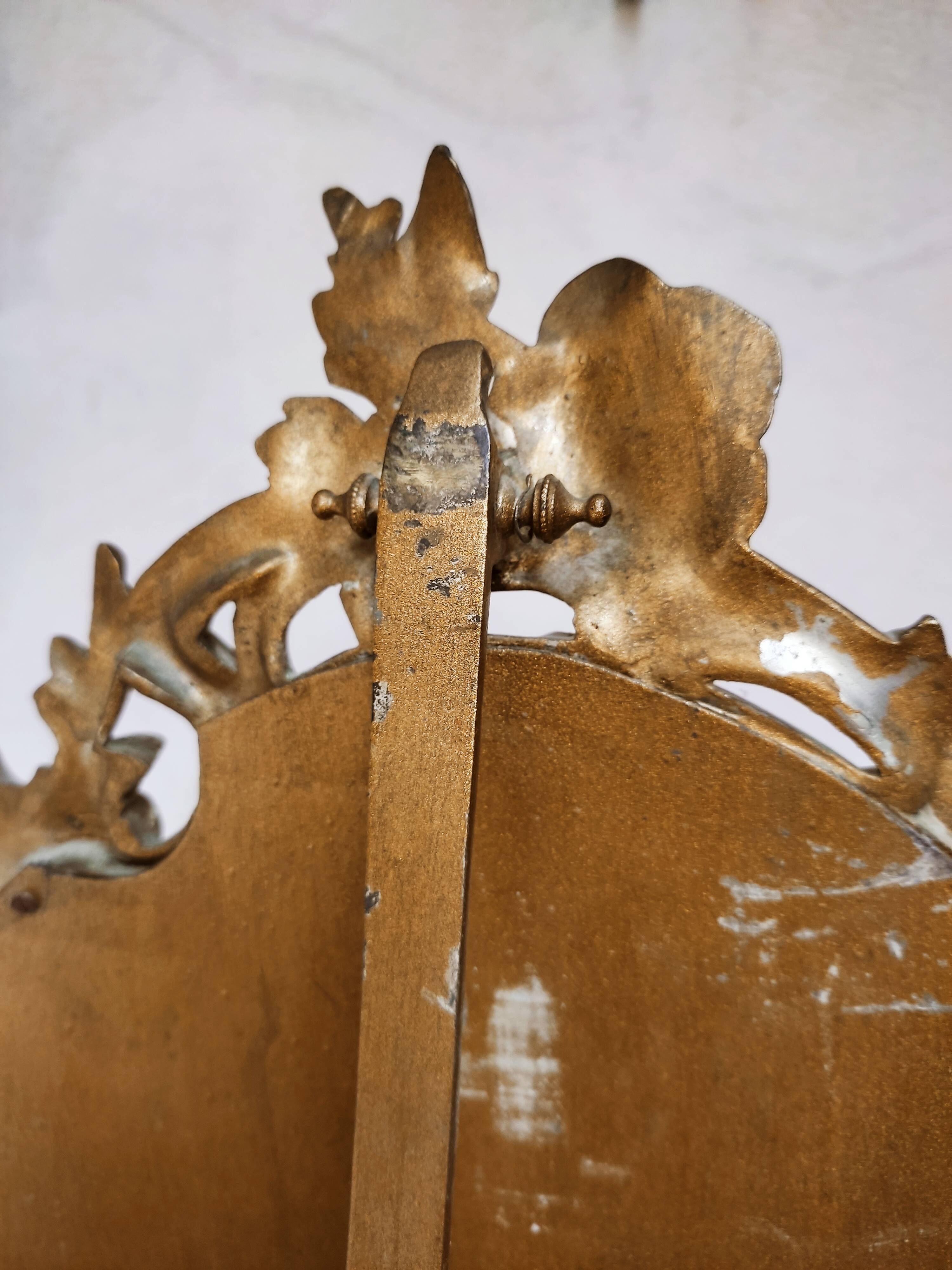 Art Nouveau table mirror