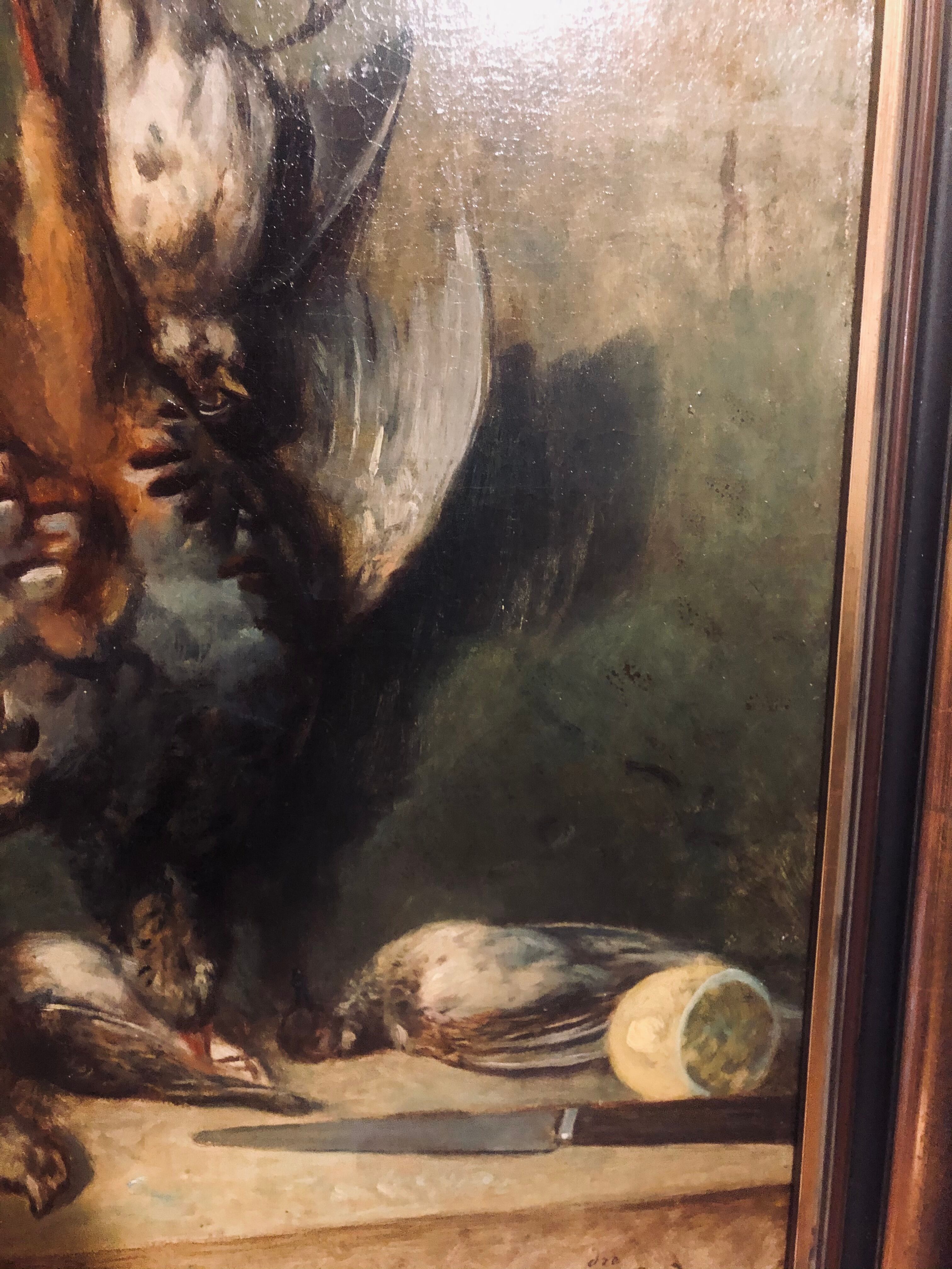 Still life painting oil on canvas by Alexandre Couder