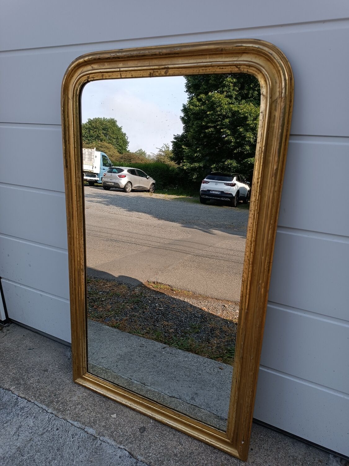 Antique mirror Louis Philippe 135/81 cm