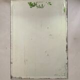 Old bevelled stitched mirror 78x108cm