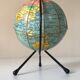 Earth Globe tripod Girard Barerre Thomas, 1960s