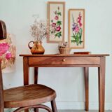 Wooden farmhouse table - desk