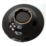 Decorative dish in enamelled ceramics - 1950s