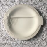 6 vintage fish plates
