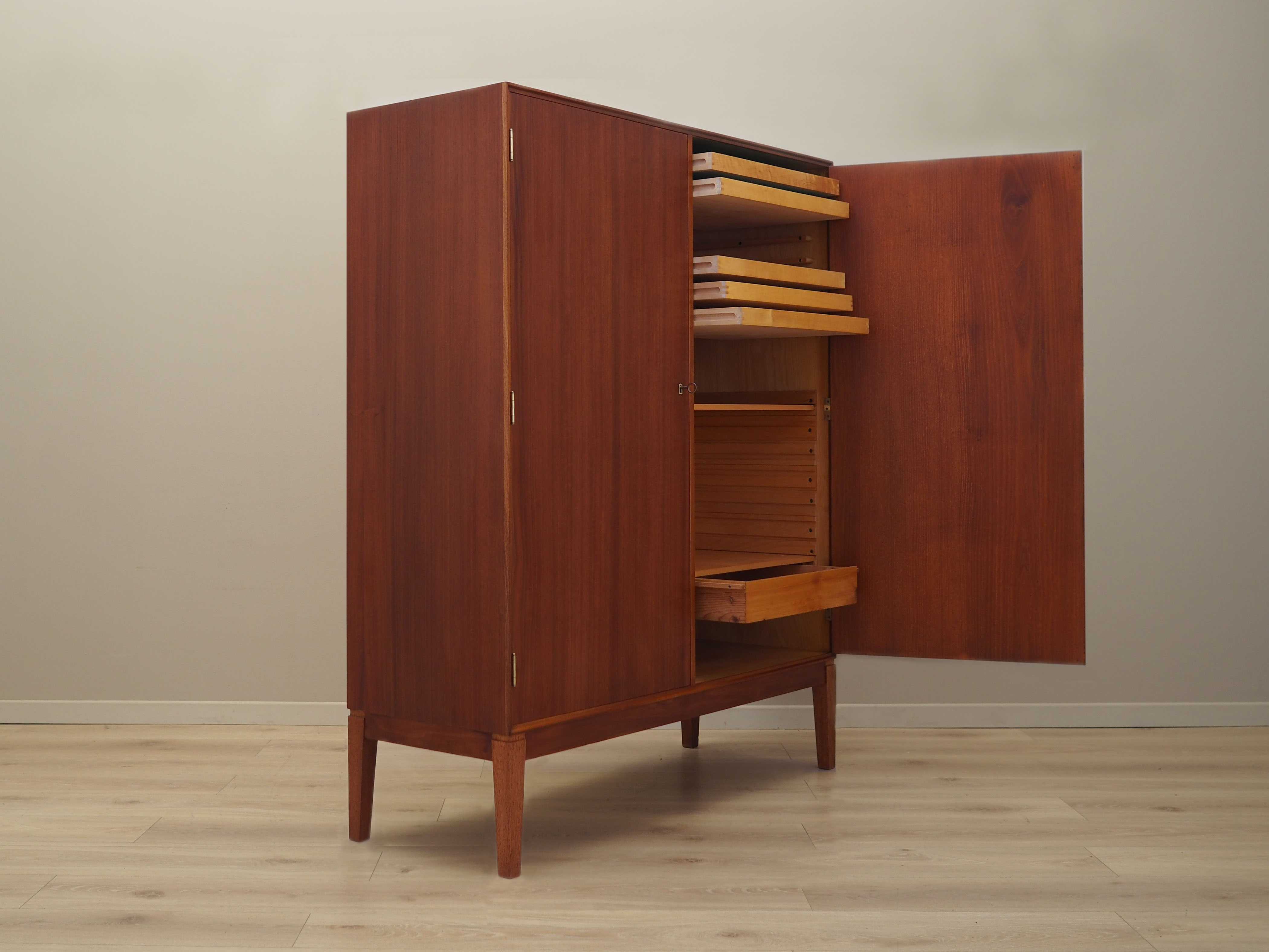 Teak wardrobe, Danish design, 1960s, production: Denmark