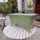 Old cast iron vase 1900, 19th-century Médicis style planter